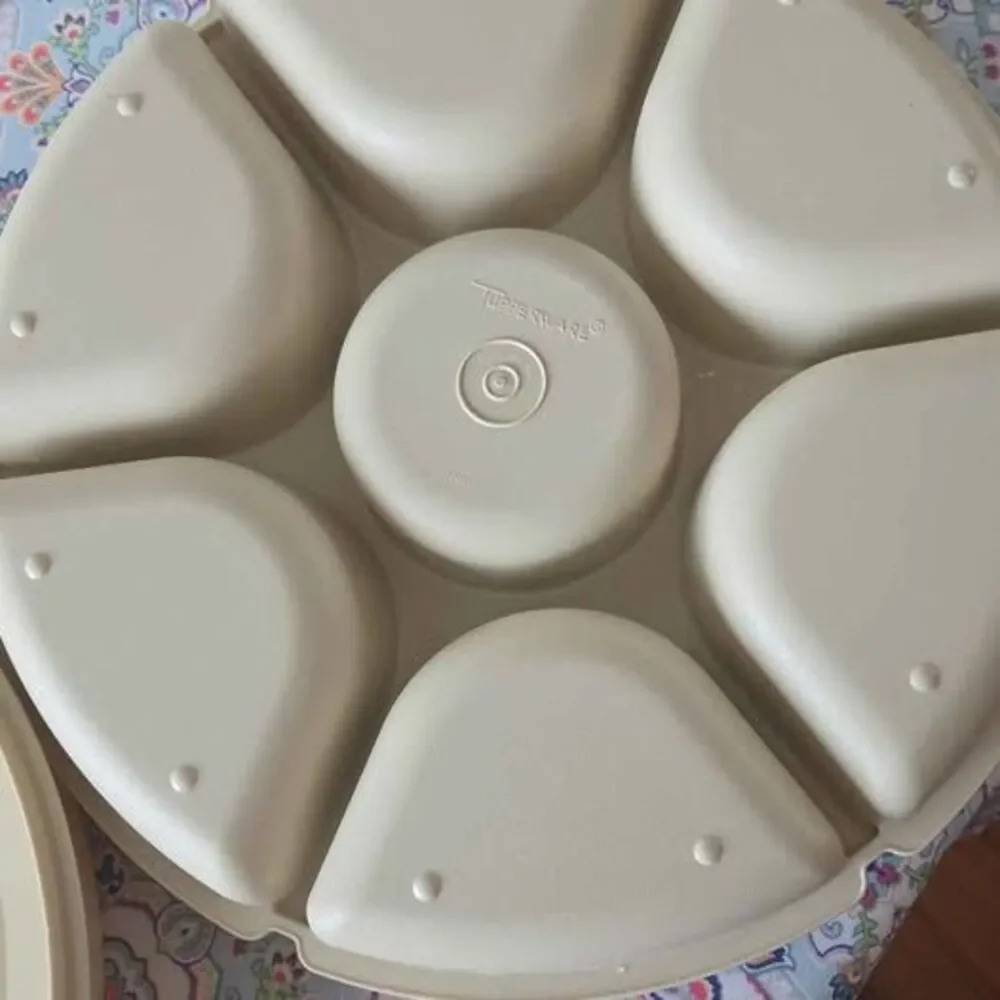 Tupperware vintage divided